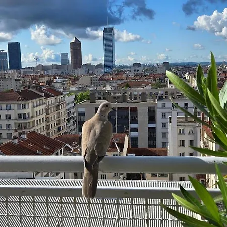 Plein Sud Terrasse Garage Netflix Climatisation Apartamento Lyon